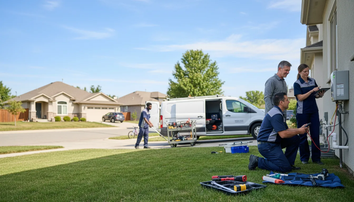 Tankless water heater service in Pettus, TX